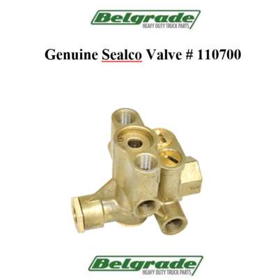 Sealco Genuine OEM 110700 Enhanced Spring Brake Control Valve