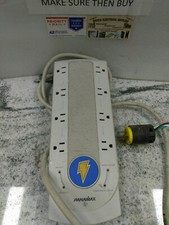 PANAMAX WITH 8 Outlets Protector Power Strip Switch 10ft Cord Flat Plug 20EB4