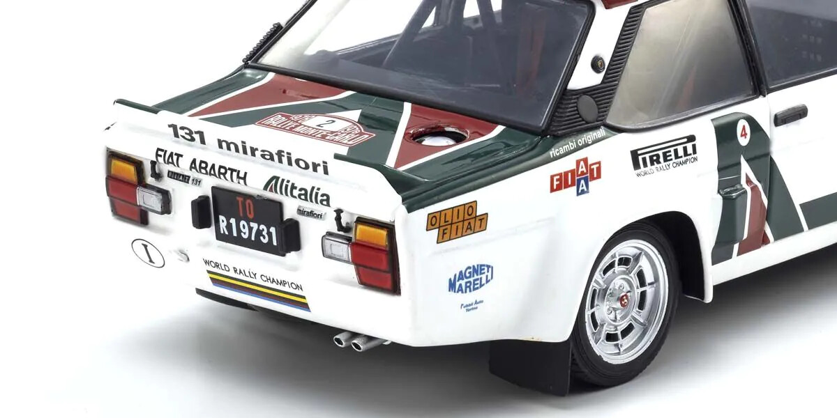 京商　FIAT131 ABARTH 1978 1/18 中古品 KYOSHO 1:18-scale Fiat 131 Abarth 1978 Monte Carlo # 2 - | eBay