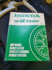 Manuale Officina Workshop Manual Honda Vfr 750 F 1986 Originale Italiano 