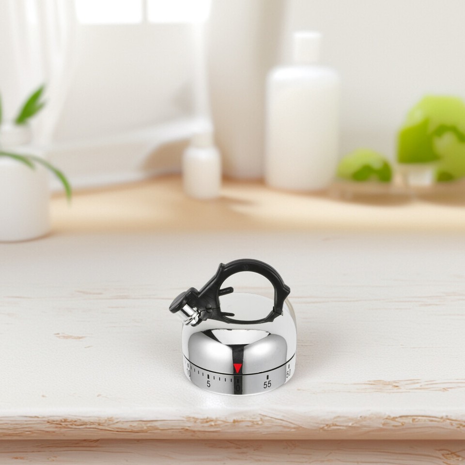 Teekannen-Timer Mechanisch - 60 Minuten Küchenwecker Ohne Batterie