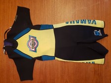 Yamaha Women's Medium Wetsuit Shorty neoprene flatlock stitched 2mm