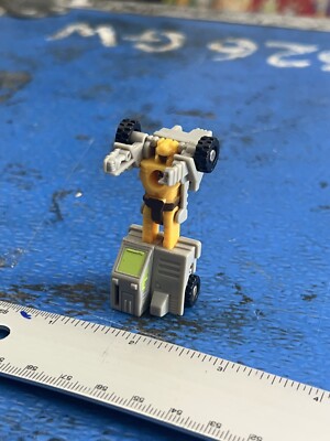 Original Hasbro Transformers CONSTRUCTION PATROL G1 MICROMASTERS Crumble Only