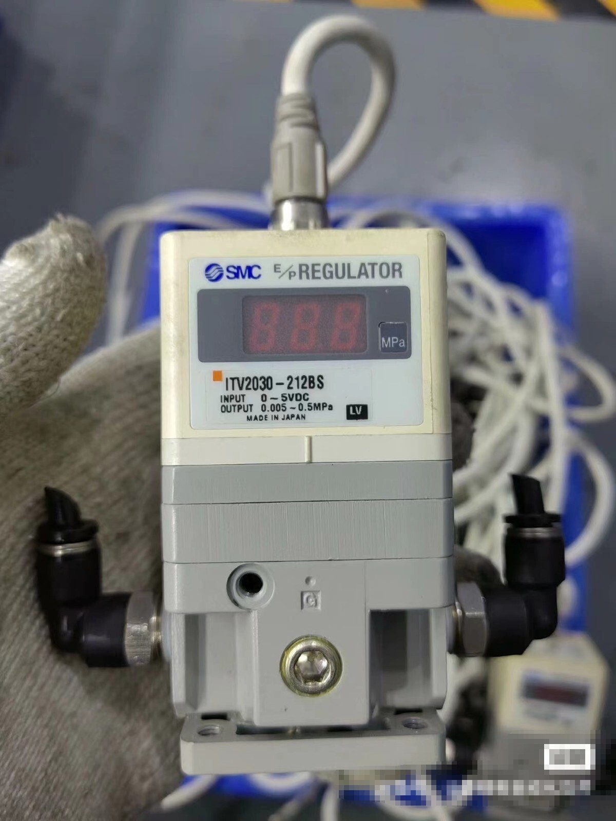1pc USED SMC ITV2030-212BS proportional valve TESTED