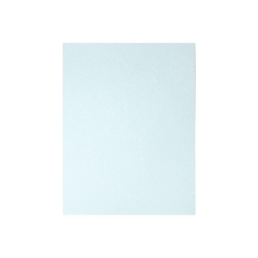 LUX 32 lb Aquamarine Metallic Colored Paper 8.5x11 50 Sheets