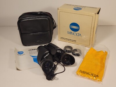 Jumelles Minolta Compact CF 6x20 7.5° - w/ Boite, Notice