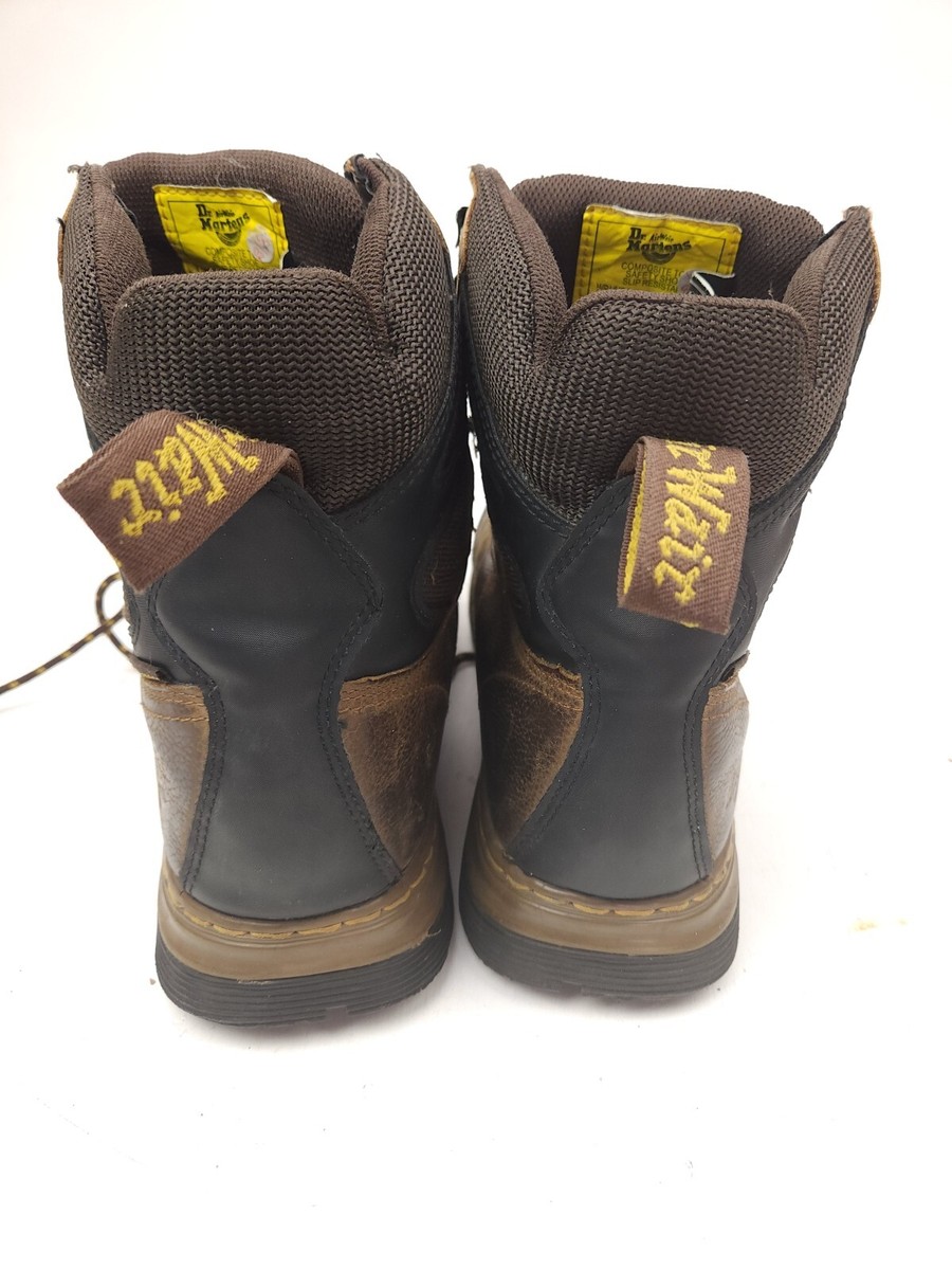 Dr. Martens Brown Industrial Comp Safety Toe Boots DM360  Men\'s US Sz 10 s-l400.jpg main image 3