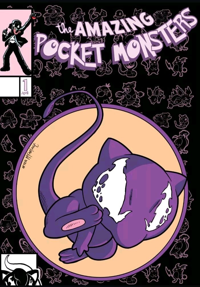 THE AMAZING POCKET MONSTERS Venomized MEW Megacon Ltd 100 | eBay