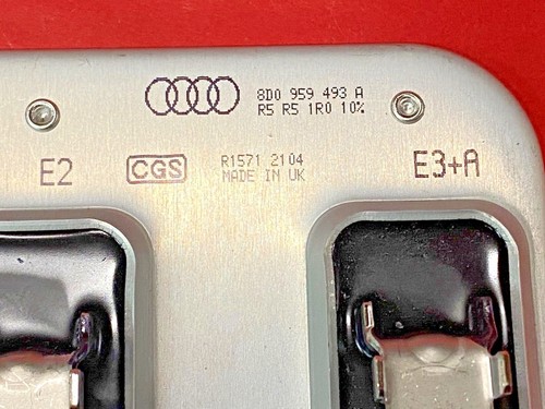 Blower Motor Resistor OEM AUDI 8D0 959 493 A for A6 S6 A6 Quattro RU495 - Picture 3 of 3