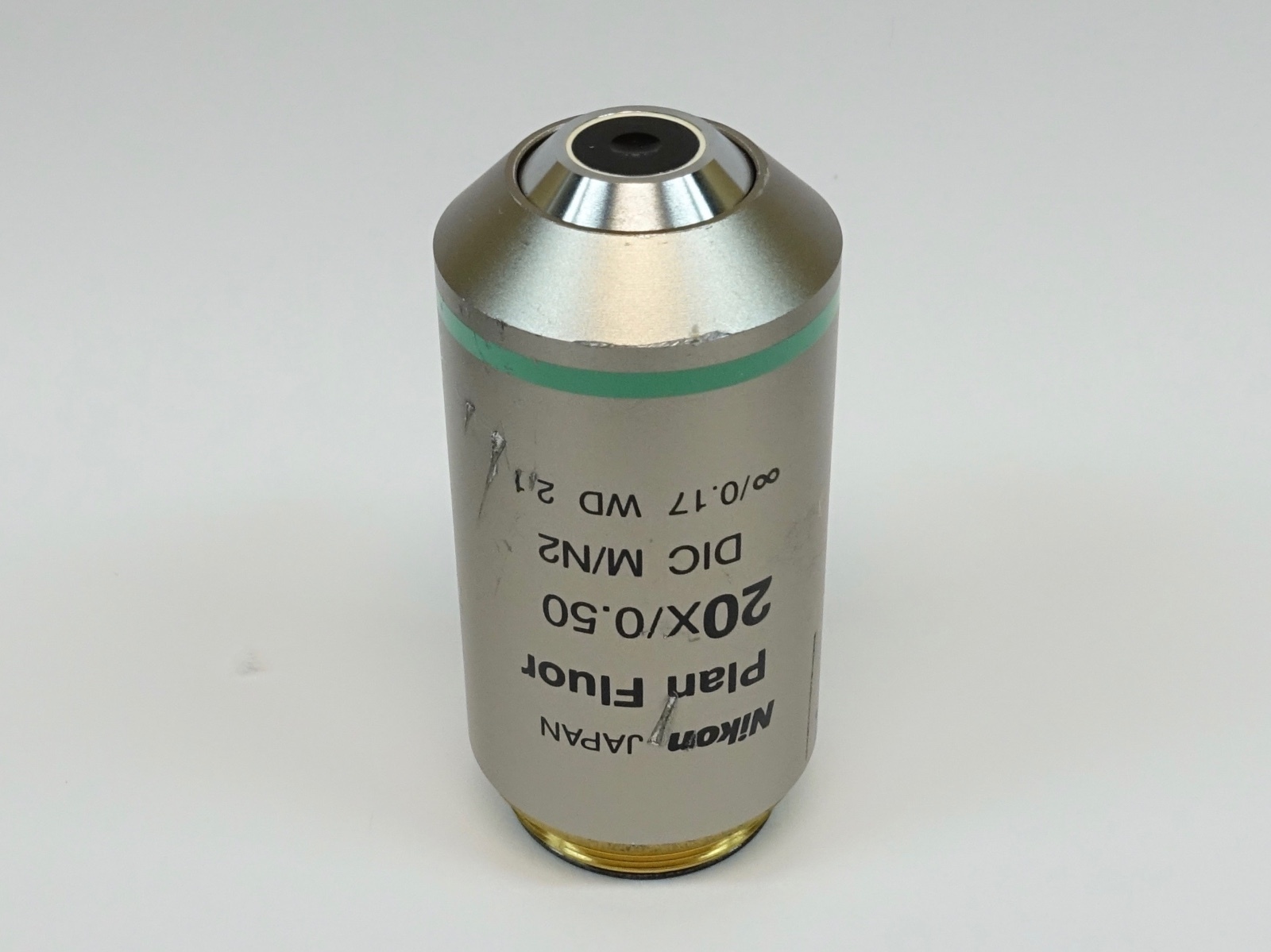 Nikon Plan Fluor 20X/0.50 DIC M/N2 ∞/0.17 WD 2.1 Microscope Objective ...