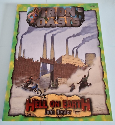 IRON OASIS Sourcebook for DEADLANDS Hell On Earth RPG Pinnacle 6013