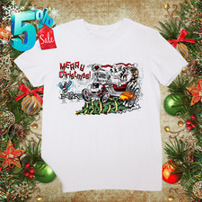 Ed Roth Rat Fink Tree Merry Christmas Funny Gift For Fan S to 5XL DA608