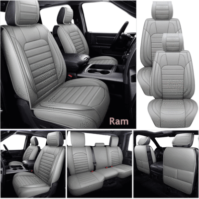 Leather Car Seat Cover For Dodge Ram 1500 2500 3500 2021 2009 Front Rear Cushion - 2021 Dodge Ram 3500 Seat Covers Leather Car Seat Cover For Dodge Ram 1500 2500 3500 2021 2009 Front Rear Cushion - 2021 Dodge Ram 3500 Seat Covers
