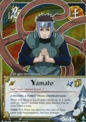 NARUTO ナルトカードゲーム CCG ヤマト SR Yamato - PR-046 - Promo Promo Cards Played - Naruto | eBay