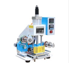 220V 80 90mm Pneumatic Hot Foil Stamping Machine Motor Gilding press Machine