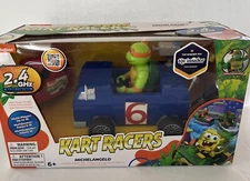 Nickelodeon Kart Racers R/C (2.4GHz) TMNT Michelangelo Channel Six News Van New