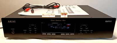 #669 RDS Tuner AKAI AT-3000 RDS in schwarz in Top Zustand mit Zubehör