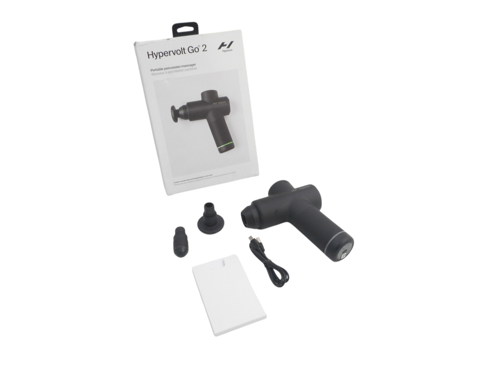 Hyperice Hypervolt Go 2 Massage Gun - HIVOLT2 (Black)