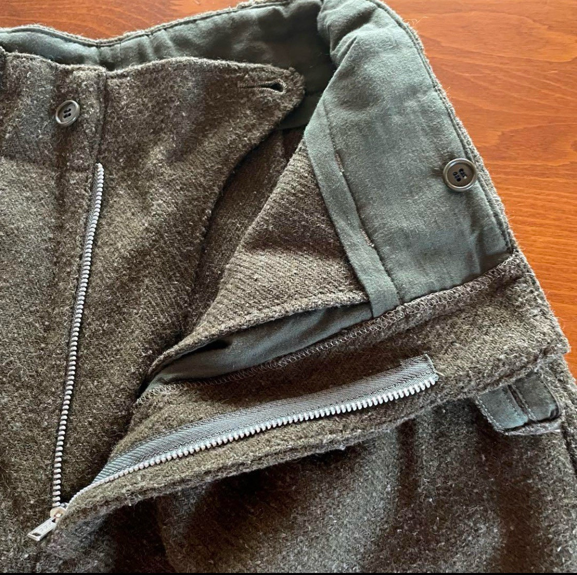 80s Y'S Yohji yamamoto ヘリンボーン slacks パン ① Y's Yohji Yamamoto 80s pants size M | eBay