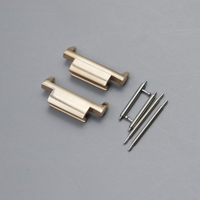 316l Stainless Steel Ip Plating 1 Pair Of Strap Connectors Not Included Watch