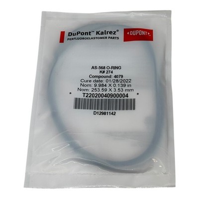 DuPont Kalrez O-Ring K274 274 4079 Compound 253.59x3.53mm FFKM Chemical Gasket