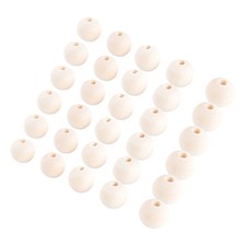 30x Natural Wood Spacer Beads 25mm 1inch -Jewellery Making Findings,DIY7586