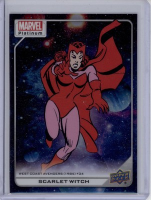 2022 Marvel Platinum Scarlet Witch Cosmic Parallel #106 SSP /25
