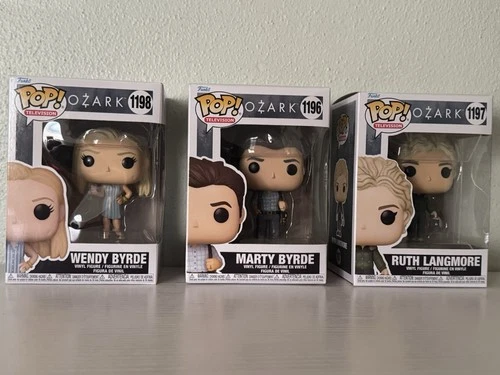 Funko Pop Television Ozark Lot Wendy Byrde 1198 Marty 1196 Ruth 1197