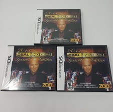 LOT OF 3 Deal Or No Deal 2011 Special Edition (Nintendo DS) NEW FACTORY SEALED