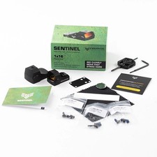 Swampfox Sentinel 1x16 Micro 3 MOA Red Dot Sight Manual Brightness For RMSc