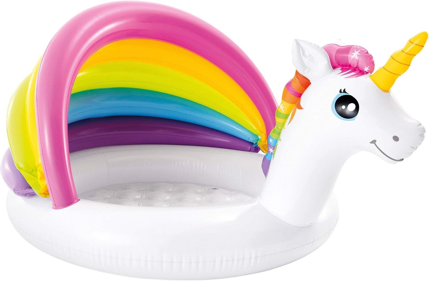 Piscina infantil inflable Intex Unicorn Baby 127 cm x 102 cm x 69 cm - Nueva
