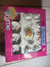 vintage barbie porcelain China tea Set