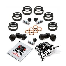 Brake Caliper Seal CBF1000T GT 8 2008 Front Honda Parts Rebuild Repair Kit ABS