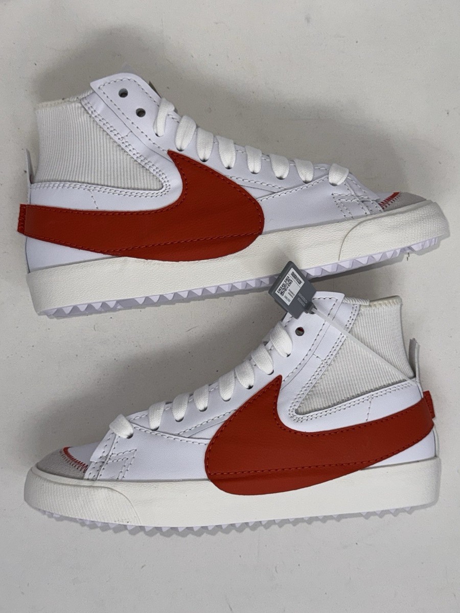 HOT Basketball Shoes Nike Blazer Mid Mens Orange Men's Nike