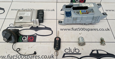 Original Fiat 500 0.9 Benzin 5 Gang Handschloss Set (51910520) (mit Stop/Start)