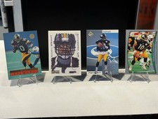 Upper Deck Topps Playoff Kordell Stewart NFL Steelers Card Lot 4 Cards #250 #78