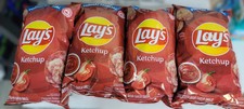 5 x Lays Ketchup Flavour potato Chips 220g Family size - FREE SHIPPING