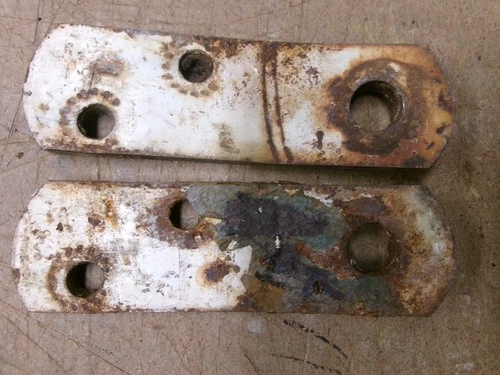 1953 1956 ERA VINTAGE FORD PICKUP TRUCK SIDE MIRROR ARM BRACKET MOUNT PATINA