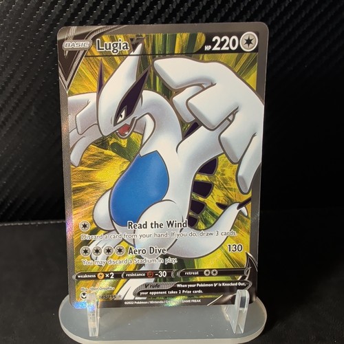 lugia v pokemon card value CGC 9.5 Full Art (Graded Card)  Phurion your opponent takes 2 Prize cards. Lugia V (Alternate Full Art)