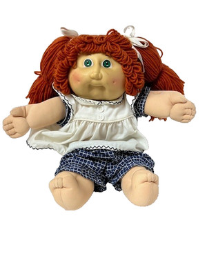 Cabbage Patch Doll Emma Ariel 1982 with Birth certificate and Adoption papers 