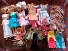 Vintage Huge Lot Of Mattel Barbie Dolls w/Clothing Dresses Outfits Some Cloned