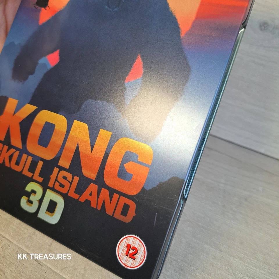 Kong Skull Island 3D Blu-Ray Steelbook Edition 2 Disc - 3D & Standard - Image 3 of 4