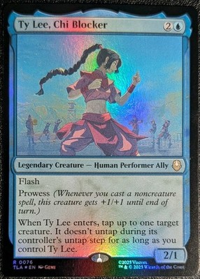 Ty Lee, Chi Blocker (0076) MTG Avatar: The Last Airbender - FOIL - (NM)