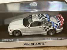 Minichamps BMW M3 E36 GTR 1/43 Neuve ( Spark Norev Solido Schuco Neo Auto Art )