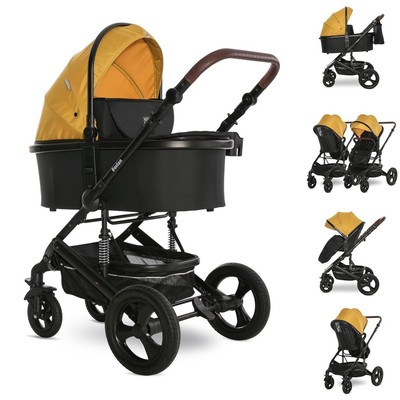 Lorelli Kombikinderwagen Boston 2 in 1 Sportsitz Babywanne Mückennetz bis 22 kg