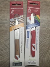2x Windmühlenmesser Solingen 1x Holz Rotbuch...