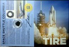 Space Shuttle COLUMBIA FLOWN Tire Piece ! from OUR 1st NASA Shuttle w/ COA  NR — photo 10