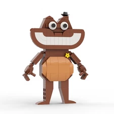 Compatible 3-in-1 Game Monster with Yellow Snail, Blue Spider 444 Build Moc