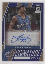 2017-18 Panini Donruss Optic Signature Series Purple Prizm Larry Hughes Auto 1u6
