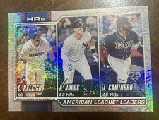 American League Leaders HRs 2026 Topps Baseball Sand Glitter #38
